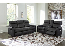  																			Axtellton Sofa and Loveseat
																		 