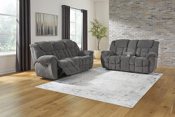  																			Ashley Foreside Motion Sofa and Lov...
																		 