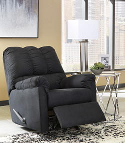  																			Rocker Recliner Darcy Black
																		 