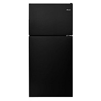 Amana 18 cu. ft. Top Freezer Refrigerator in Black