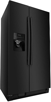 Amana 24.5 cu. ft. Side by Side Refrigerator in Black