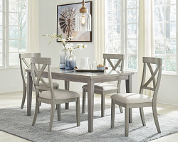  																			Ashley 5 Piece Rectangular Dining R...
																		 