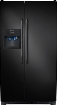 Frigidaire 23 cu. ft. Side by Side Refrigerator in Black