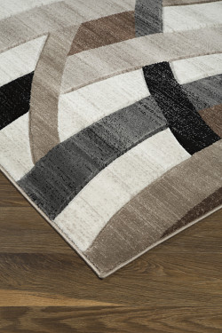  																			Ashley Jacinth Brown Medium Rug
																		 