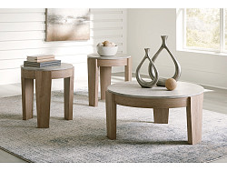  																			Ashley Guystone Table (Set of 3)
																		 