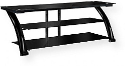  																			Innovex 55" Black TV Stand
																		 